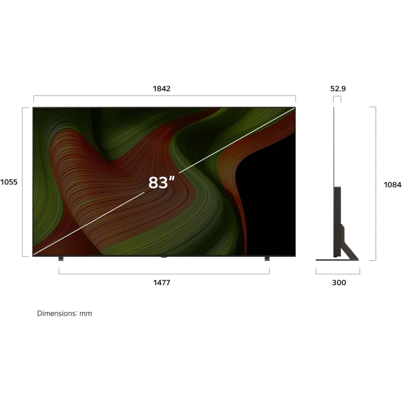 LG OLED83B56LA TV OLED Ai B5 83'', Smart TV 4K,...