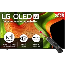 LG OLED83B56LA TV OLED Ai B5 83'', Smart TV 4K, Processore α8 Gen2, webOS con AI, Gaming con VRR, 4 HDMI, Alexa