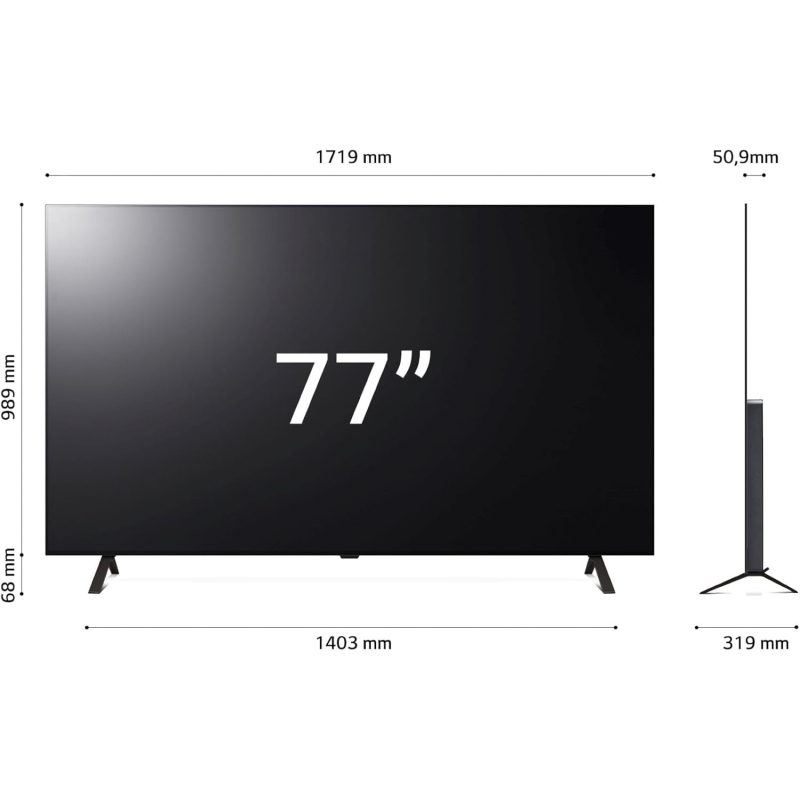 LG OLED77B56LA TV OLED 77'' ULTRA HD 4K AI B5...