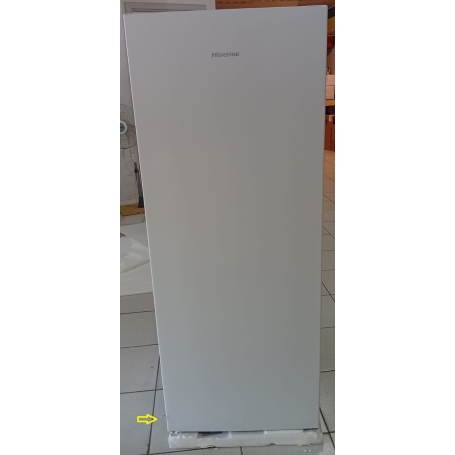 OUTLET HISENSE FV191N4AW2 CONGELATORE VERTICALE LIBERA INSTALLAZIONE 155LT TOTAL NO FROST CLASSE E COLORE BIANCO - CON DIFETTI