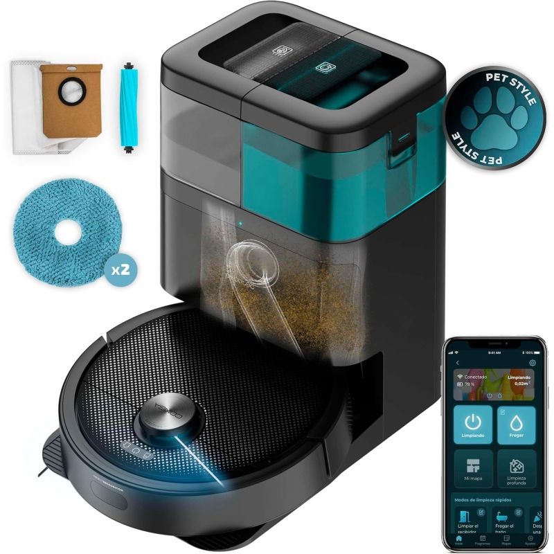 CECOTEC CONGA 15090 SpinArm ROBOT ASPIRA E LAVA...