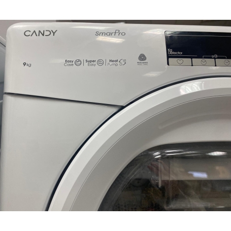 OUTLET Candy CRO EH9N2TE-S Asciugatrice 9Kg, Pompa di calore, Wifi, Classe D - CROEH9N2TE-S - CON DIFETTI