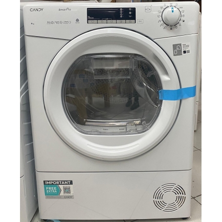 OUTLET Candy CRO EH9N2TE-S Asciugatrice 9Kg, Pompa di calore, Wifi, Classe D - CROEH9N2TE-S - CON DIFETTI
