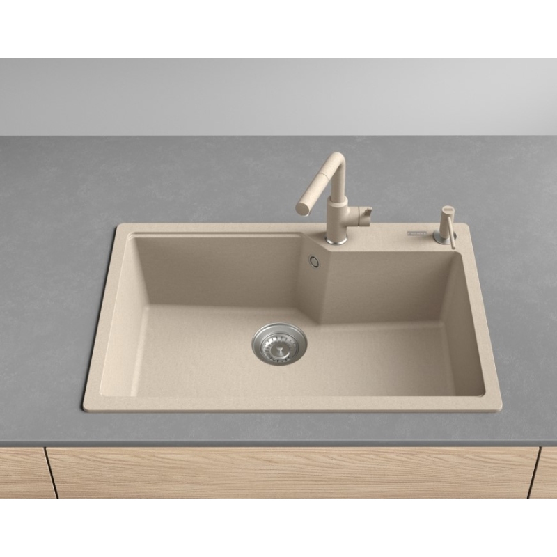 FRANKE 114.0686.800 LAVELLO MONOVASCA SOPRATOP...