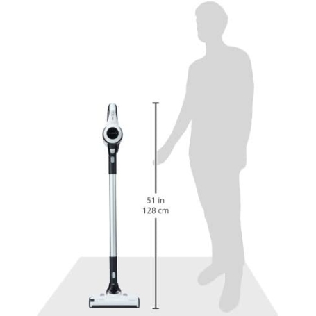 Bosch BCS61113 Scopa elettrica ricaricabile 2 in 1 Senza sacchetto, Bianca