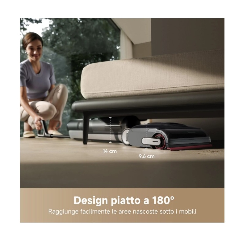 DREAME H15 PRO COMBO LAVAPAVIMENTI RICARICABILE...