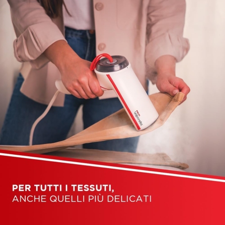 POLTI PLEU0272 STIRATORE VERTICALE POTENZA 800 W COLORE BIANCO/ROSSO