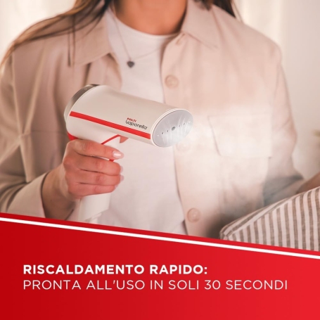 POLTI PLEU0272 STIRATORE VERTICALE POTENZA 800 W COLORE BIANCO/ROSSO