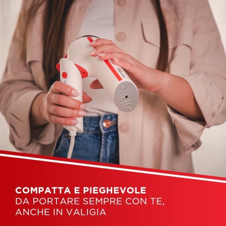 POLTI PLEU0272 STIRATORE VERTICALE POTENZA 800 W COLORE BIANCO/ROSSO