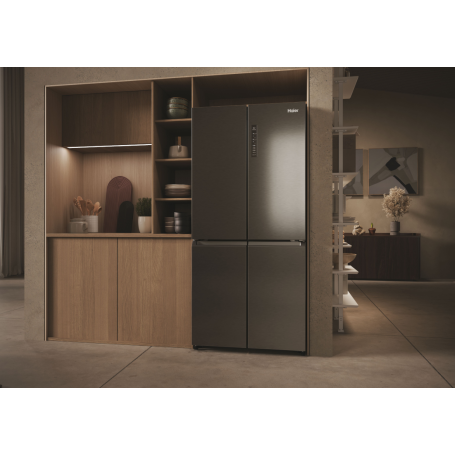 HAIER HCR3818ENMD FRIGORIFERO 4 PORTE 467LT NO FROST CLASSE E GRIGIO