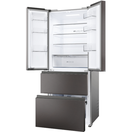 HAIER HFR3718DNMD FRIGORIFERO 4 PORTE 402LT NO FROST CLASSE D ANTRACITE