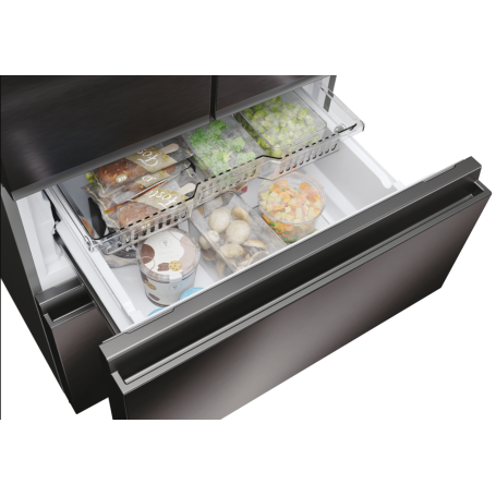HAIER HFR3718DNMD FRIGORIFERO 4 PORTE 402LT NO FROST CLASSE D ANTRACITE