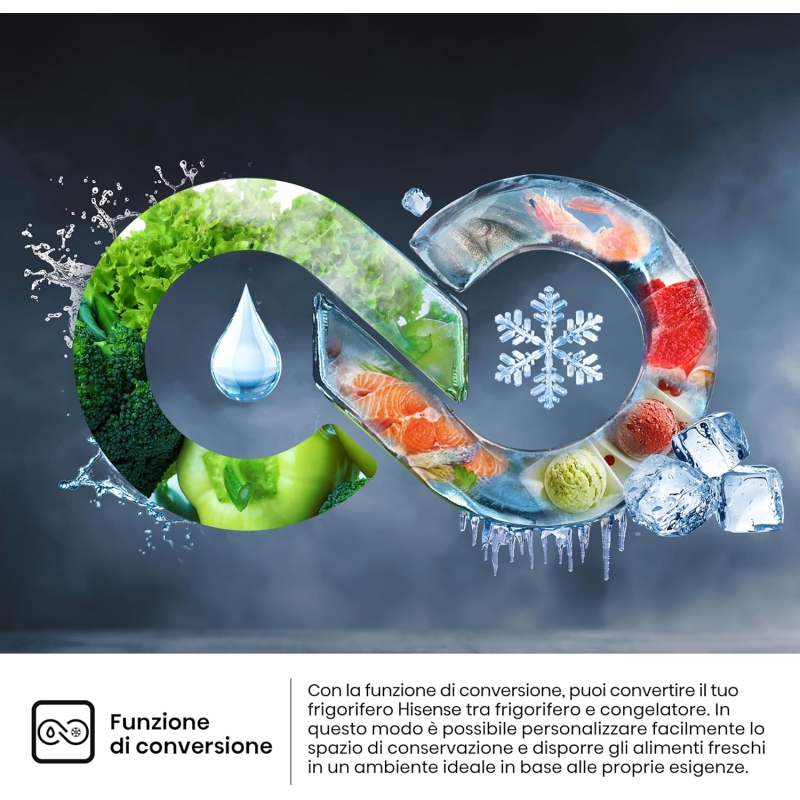 LG FT3K310SEIE CONGELATORE VERTICALE 312 LT...