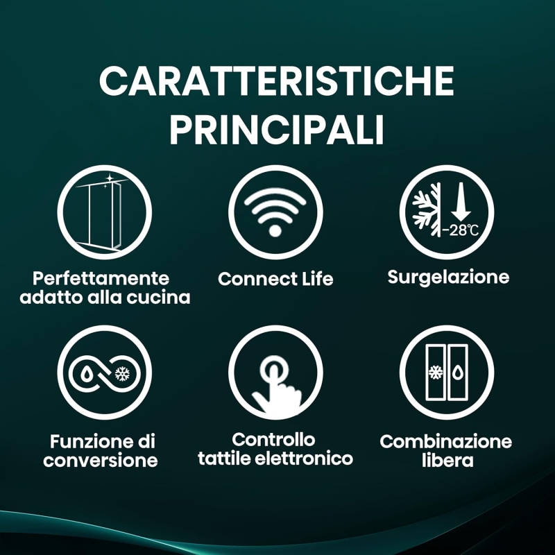 LG FT3K310SEIE CONGELATORE VERTICALE 312 LT...