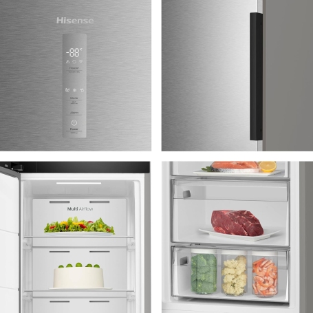 LG FT3K310SEIE CONGELATORE VERTICALE 312 LT TOTAL NO FROST INOX CLASSE E