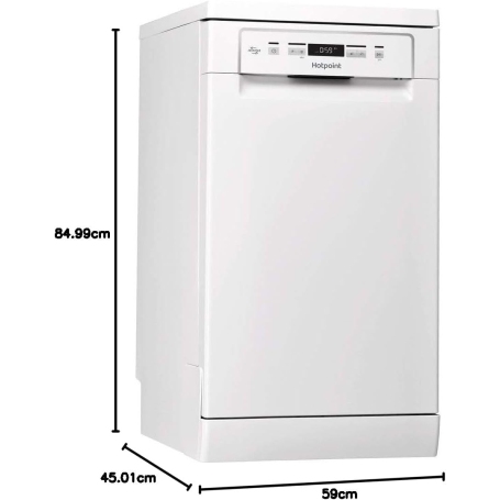 HOTPOINT HSFC3T127C LAVASTOVIGLIE SLIM LIBERA INSTALLAZIONE 10 COPERTI CLASSE E - BIANCA