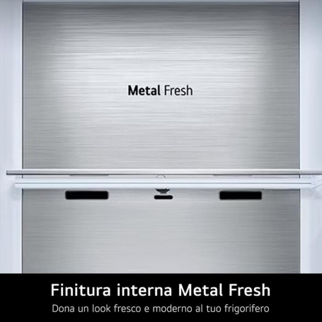 LG GBBW726CEV FRIGORIFEERO COMBINATO 465LT NO FROST CLASSE C COLORE NERO