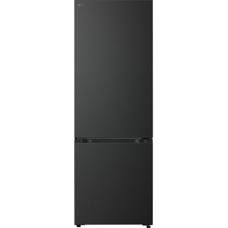 LG GBBW726CEV frigorifero combinato 465 L Black Steel vista frontale