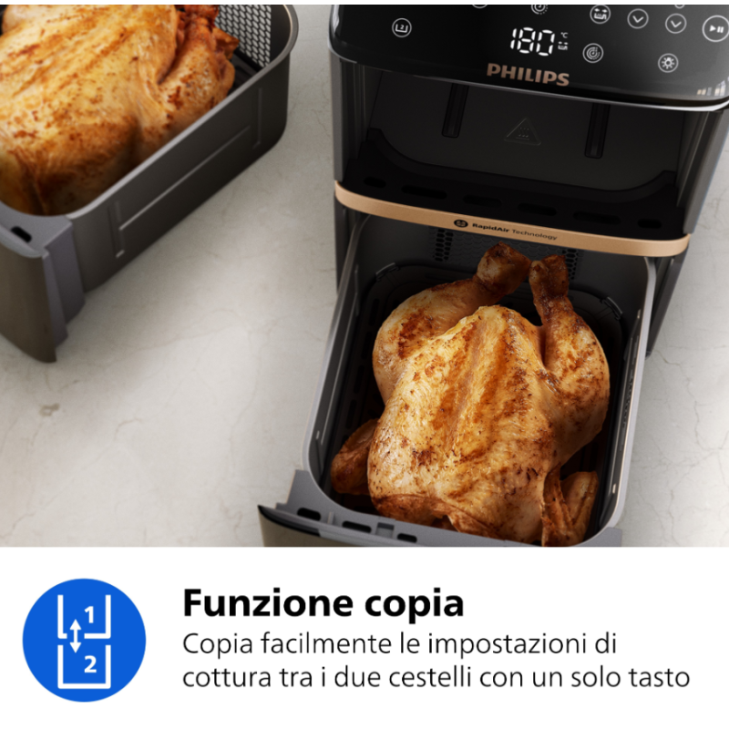 PHILIPS NA462/70 FRIGGITRICE AD ARIA AIRFRYER...