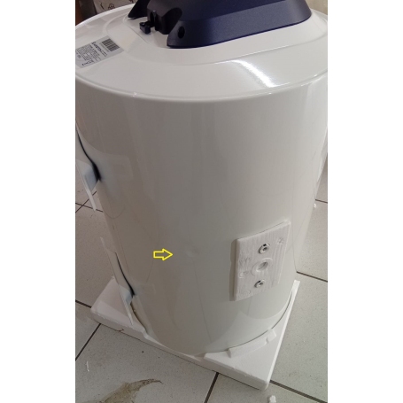 OUTLET ARISTON THERMO GROUP BLU 1 R 80 H EU SCALDABAGNO ORIZZONATALE ELETTRICO 80 LT COLORE BIANCO - BLU1R80HEU - CON DIFETTO