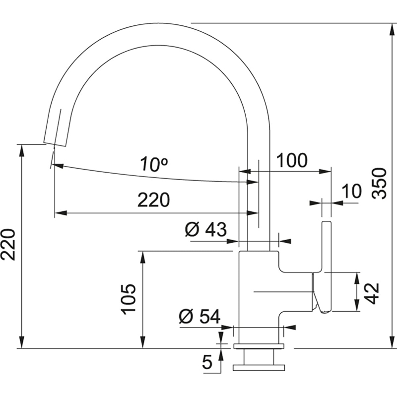 OUTLET FRANKE 115.0626.024 MISCELATORE...