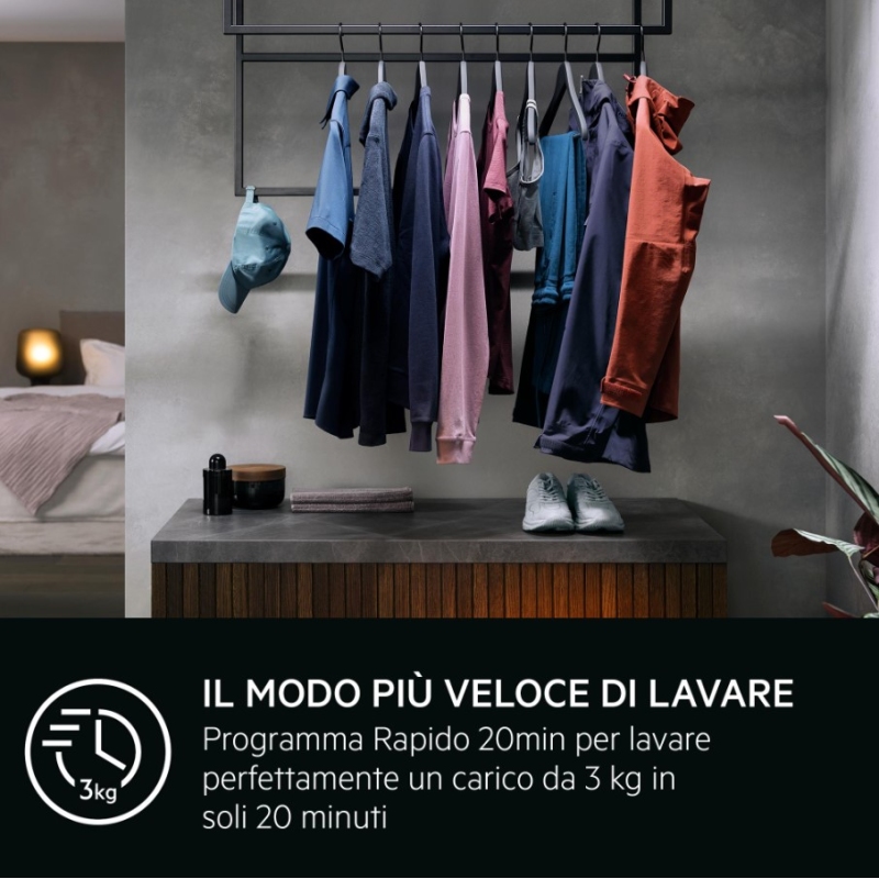 OUTLET AEG LR7FH94VY LAVATRICE 9KG 1400 GIRI...