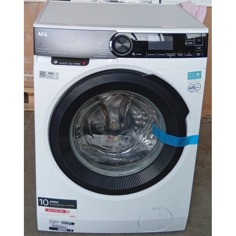 OUTLET AEG LR7FH94VY LAVATRICE 9KG 1400 GIRI...