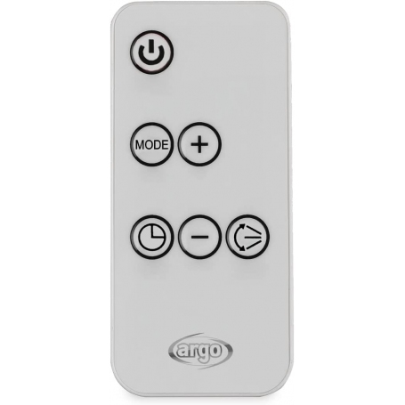 ARGO HOMER TERMOVENTILATORE ELETTRICO A TORRE 2000W CON TELECOMANDO COLORE BIANCO