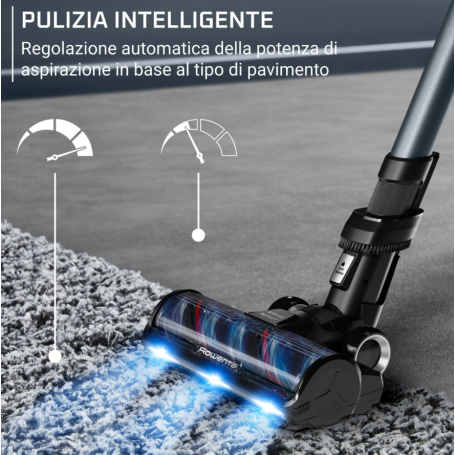 ROWENTA RH9C71E0 SCOPA ELETTRICA RICARICABILE CAPIENZA 0,65 LT CON TECNOLOGIA CICLONICA