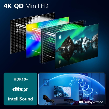 PHILIPS 65MLED820/12 MINI LED 65'' SMART TV 4K ULTRA HD