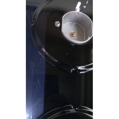 OUTLET CANDY CVG74WTB PIANO COTTURA DA INCASSO 75 CM 5 FUOCHI A GAS COLORE NERO - CON GRAFFI