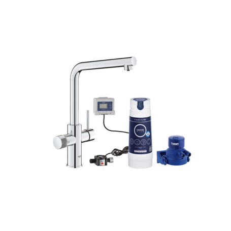 GROHE BLUE PURE NEW VENTO MISCELATORE MONOCOMANDO E SISTEMA DI FILTRAGGIO ACQUA CROMO - 30560000