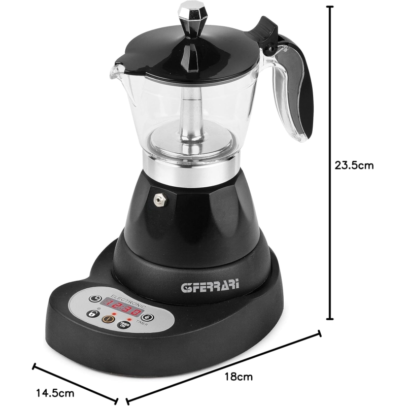 G3 Ferrari G10045 Moka Elettrica Programmabile...