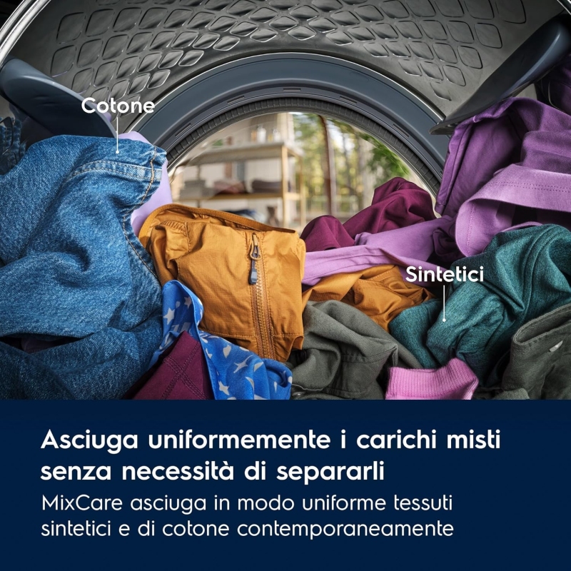 ELECTROLUX EW9H4Y9A Asciugatrice 9Kg, Pompa di...