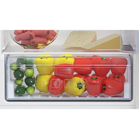 OUTLET BEKO BCSA285K4SN FRIGORIFERO COMBINATO DA INCASSO STATICO 271 LT CLASSE E - CON DIFETTO