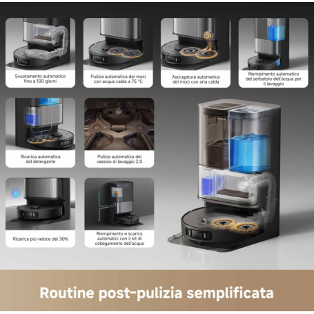 DREAME L40VIM ULTRA AE COMBO ASPIRAPOLVERE E LAVAPAVIMENTI - L40AE