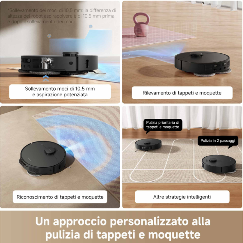 DREAME L40VIM ULTRA AE COMBO ASPIRAPOLVERE E...