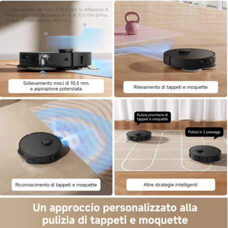 DREAME L40VIM ULTRA AE COMBO ASPIRAPOLVERE E LAVAPAVIMENTI - L40AE