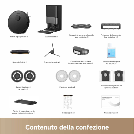 DREAME L40VIM ULTRA AE COMBO ASPIRAPOLVERE E LAVAPAVIMENTI - L40AE