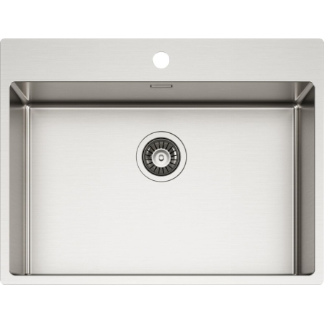 OUTLET Schock TECPN1002L Lavello Monovasca 70x51, Inox - CON DIFETTI