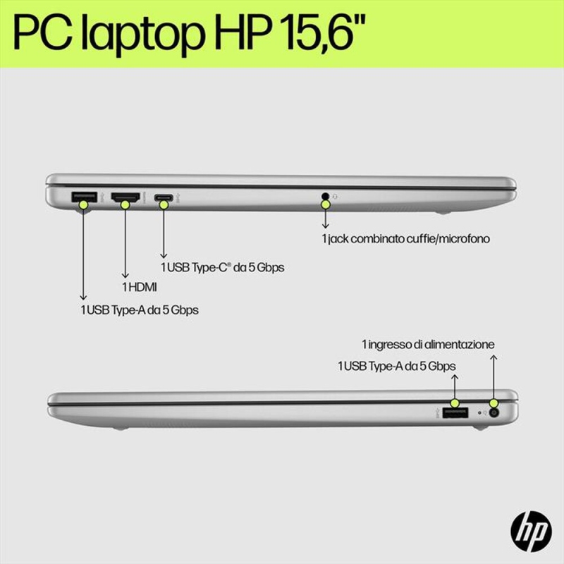 HP 15-FD0098NL NOTEBOOK 15,6" INTEL i5 RAM 16GB...