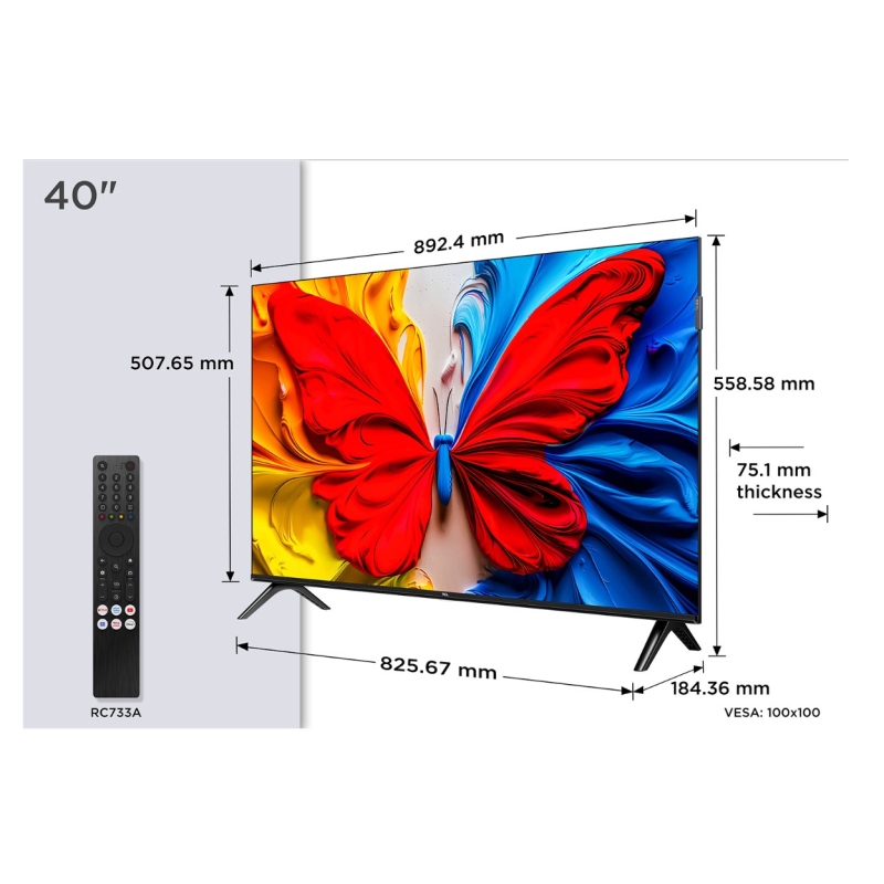 TCL 40S59K TV QLED 40" FULL HD SMART TV