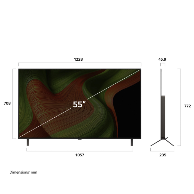 LG OLED55B56LA TV OLED 55" SMART TV 4K UHD...