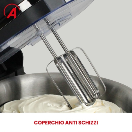 ARDES ARSBAT02 SATURNIUM Sbattitore Elettrico con Ciotola Autorotante da 3.5 Lt - ARDSBAT02