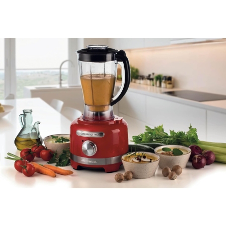 ARIETE 1782 Gourmet Pro Moderna Robot da Cucina multifunzione 1000W, 3Lt - 1782REDBLK