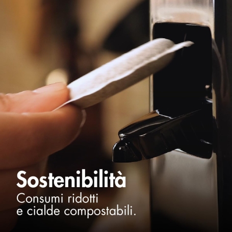 CAFFE BORBONE BLUEMOON/BLK MACCHINA DA CAFFE' 1 TAZZA PER CIALDE - NERO