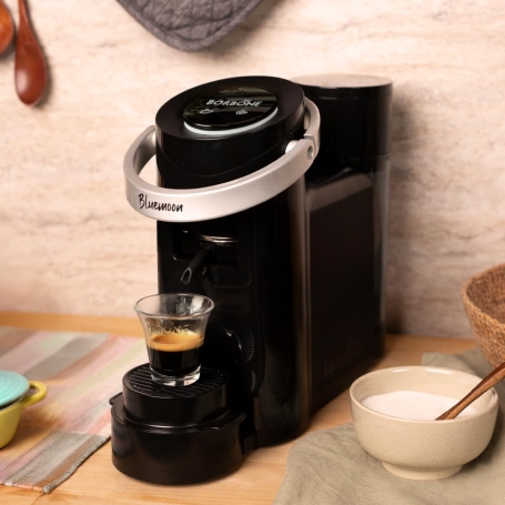 CAFFE BORBONE BLUEMOON/BLK MACCHINA DA CAFFE' 1 TAZZA PER CIALDE - NERO