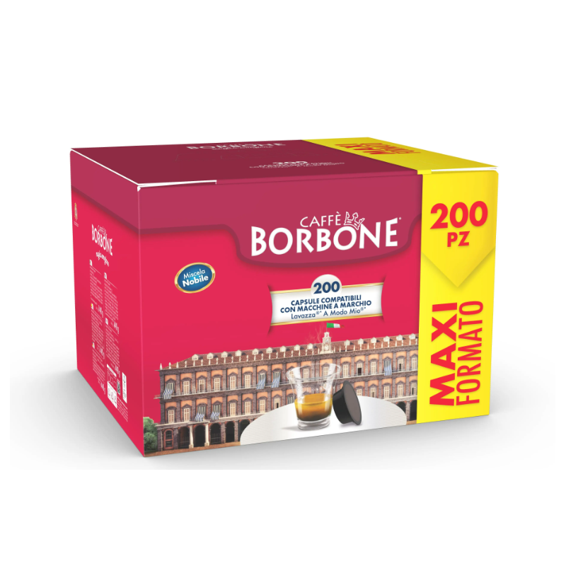 CAFFÈ BORBONE 200 CAPSULE MISCELA NOBILE...