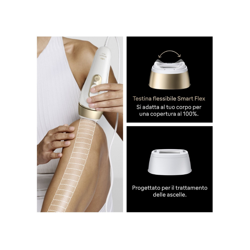 BRAUN SILK EXPERT PRO 5 PL5210 EPILATORE A LUCE...