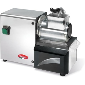 REBER 10053N Grattugia Elettrica 200W in Alluminio e Acciaio